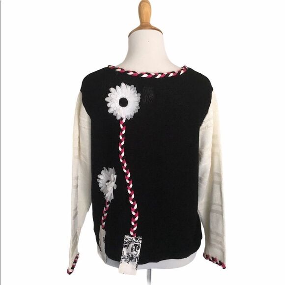 Susan Bristol Limited whimsical Floral Cardigan - Picture 3 of 8